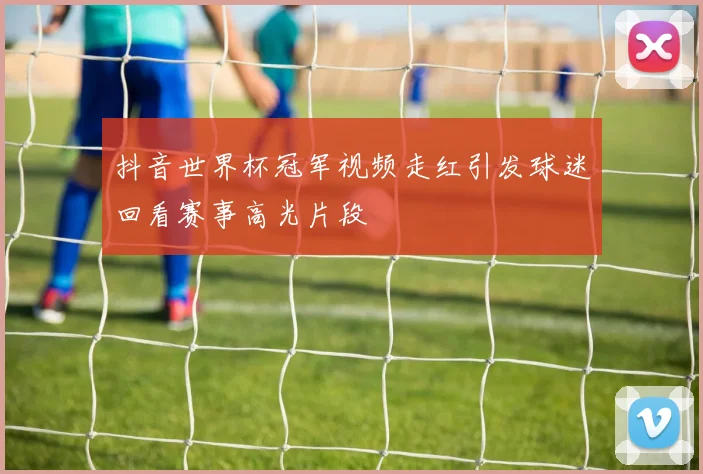 抖音世界杯冠军视频走红引发球迷回看赛事高光片段